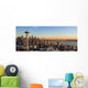 Seattle Panorama Skyline Sunset with Wall Decal