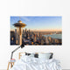 Seattle Skyline Sunset Wall Decal