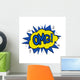 Pop Art Omg Logo Wall Decal