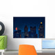 NYC Moonrise Wall Decal