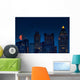 NYC Moonrise Wall Decal