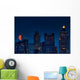 NYC Moonrise Wall Decal