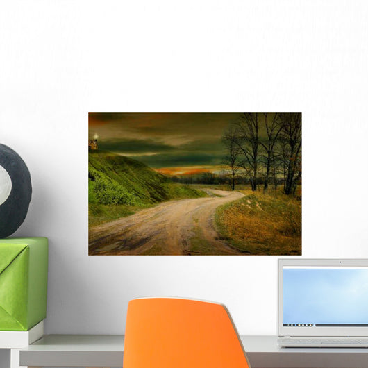 Castle Hill Wall Decal