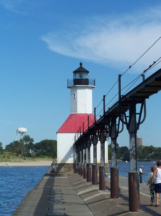North Pier Lighthouse Wall Mural