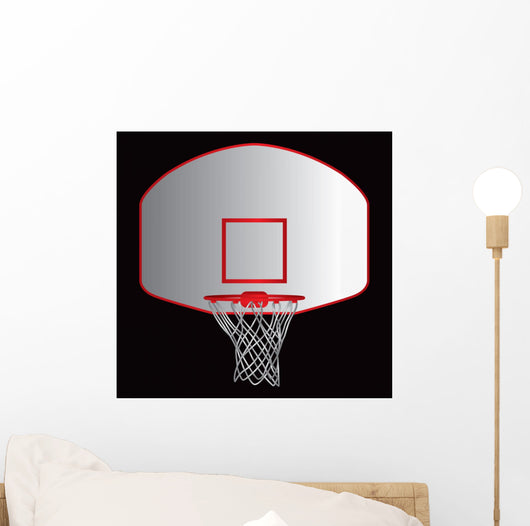 Basketball Hoop Wall Mural