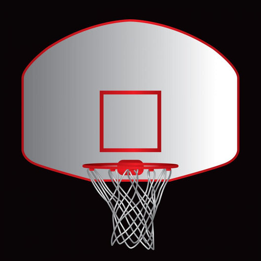 Basketball Hoop Wall Mural