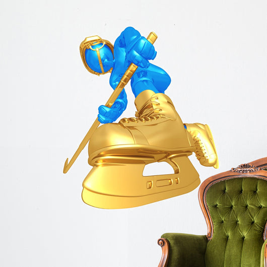 Ice Hockey Wall Decal