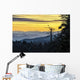 Smokey Mountains Scenic Sunset Wall Decal