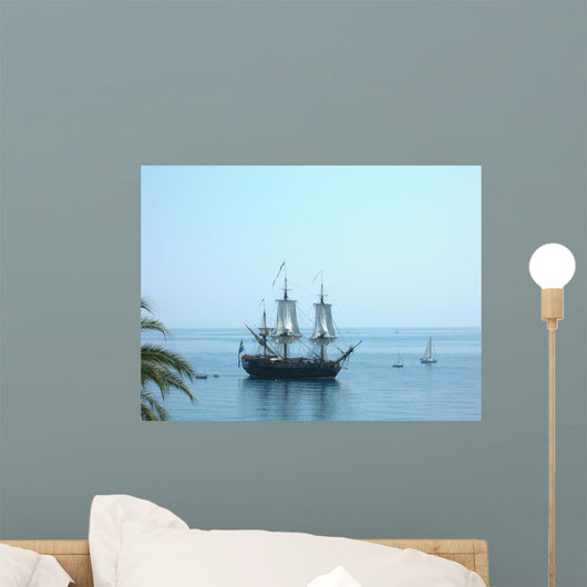 Pirate Ship Wall Mural
