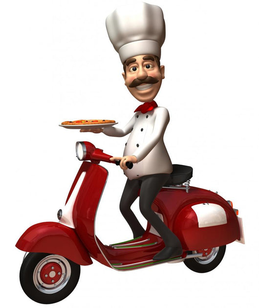 Pizza with a pizza Wall Decal