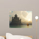fantasy castle at sunset Wall Mural