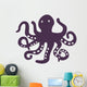Purple Octopus Wall Decal