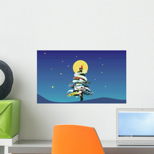 Christmas Holiday Wall Decal