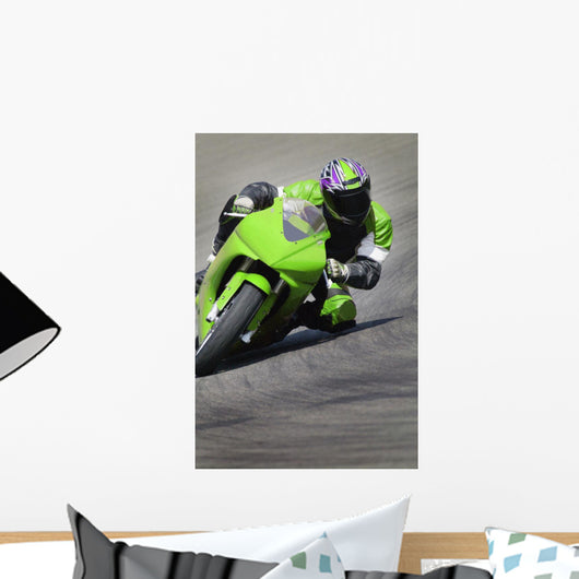 Bike Racing Wall Mural