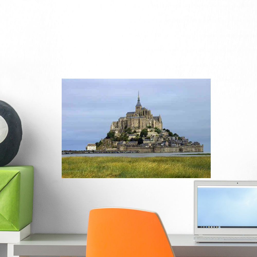 Mont Saint Michel Wall Decal Design 2 - WallMonkeys.com – Wallmonkeys
