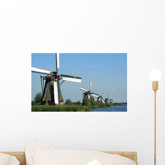 Kinderdijk Wall Decal