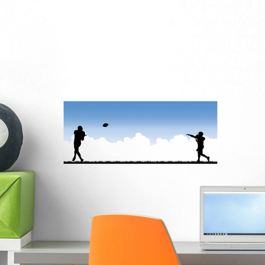 Football Touchdown Wall Decal