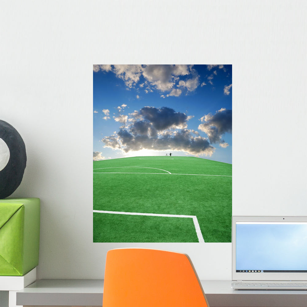 Soccer or Football Theme Wall Decal Wallmonkeys