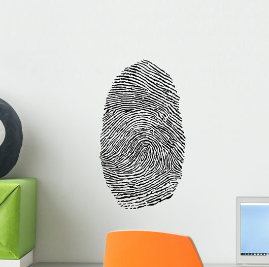 Fingerprint Wall Decal Design 2