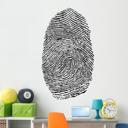 Fingerprint Wall Decal Design 2