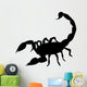 Black Scorpion Silhouette Wall Decal