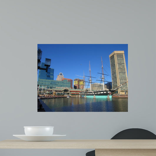 Bateau Sur Le Port Wall Decal Design 1