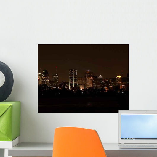 Montreal Night Wall Decal