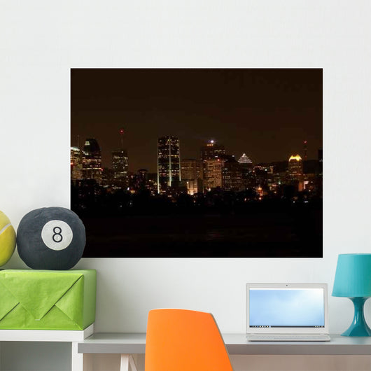 Montreal Night Wall Decal