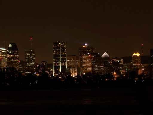 Montreal Night Wall Decal