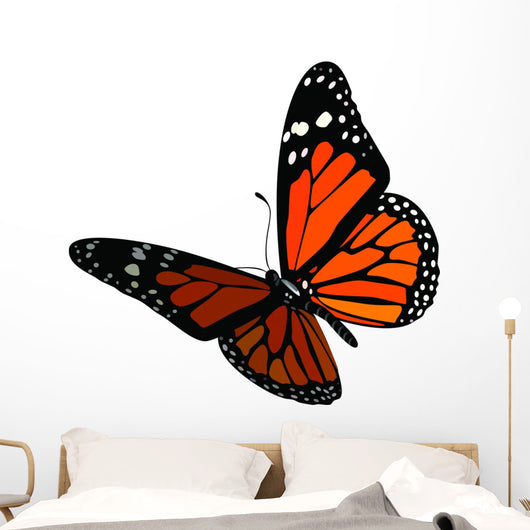 Butterfly Monarch Wall Decal