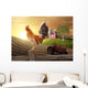 Country Farm Morning Wall Decal