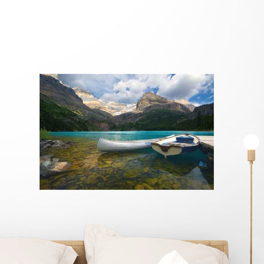 Aluminum Canoe and Boat Wall Decal