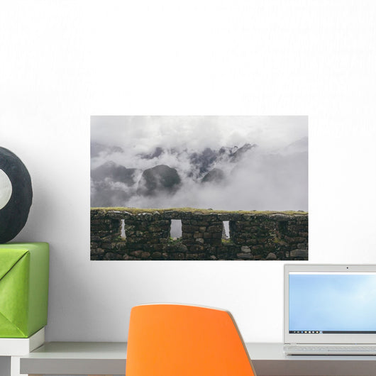 High Angle Fortified Walls Wall Decal