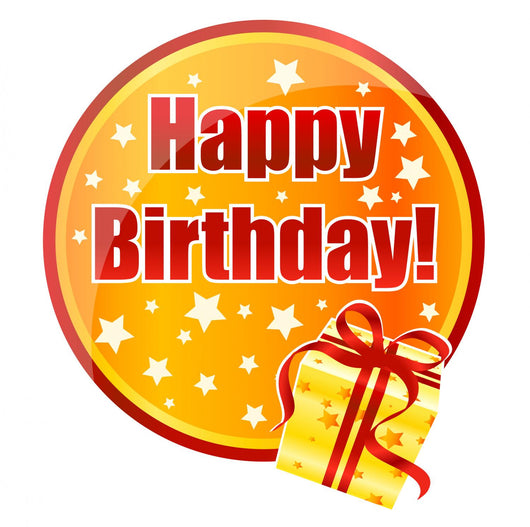 Happy Birthday Wall Decal Design 2