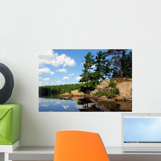 scenic lake Wall Mural