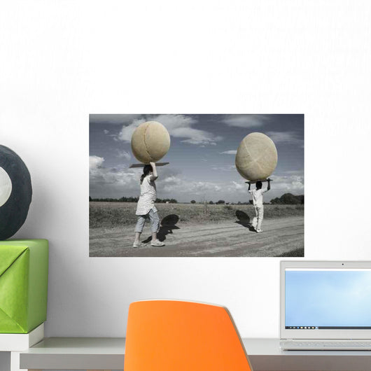 Carriers Pebble Wall Decal