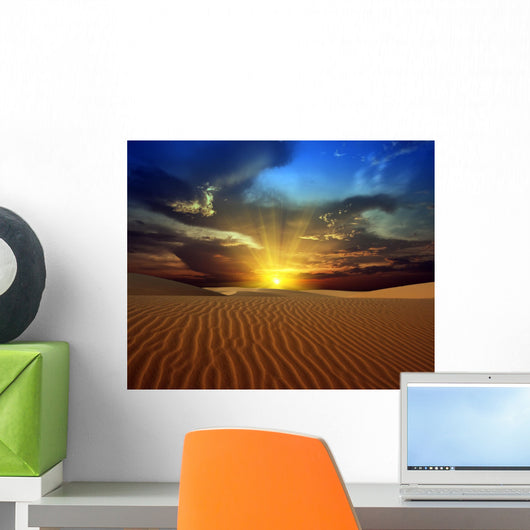 Desert Wall Decal Design 1