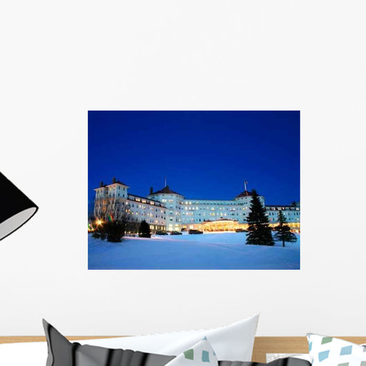 Mount Washington Hotel Wall Decal Design 2