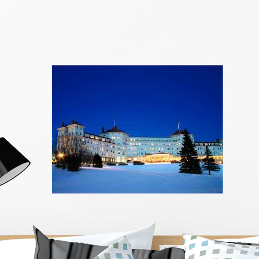 Mount Washington Hotel Wall Decal Design 2