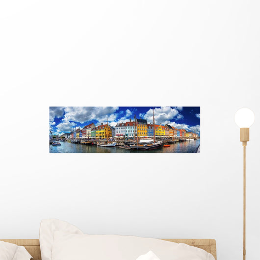 Colorful Houses Nyhavn Copenhagen Wall Decal