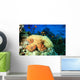 Reef Octopus (Octopus cyaneus) and Tropical Fish Wall Mural