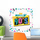 90's Style Label Vector Wall Decal Design 4