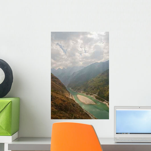 Tiger Leaping Gorge Wall Decal Design 2