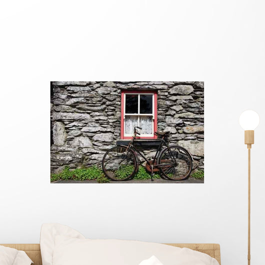 Rural Countryside Bikee and Wall Decal