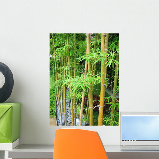 Bamboo Garden Wall Decal