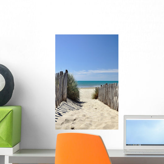 Access to Beach Wall Decal