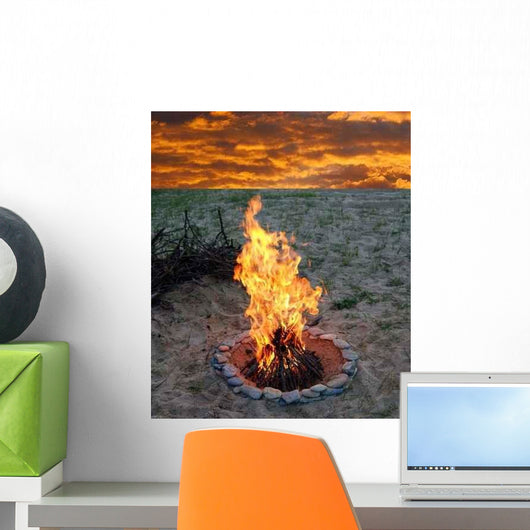 Campfire Wall Decal