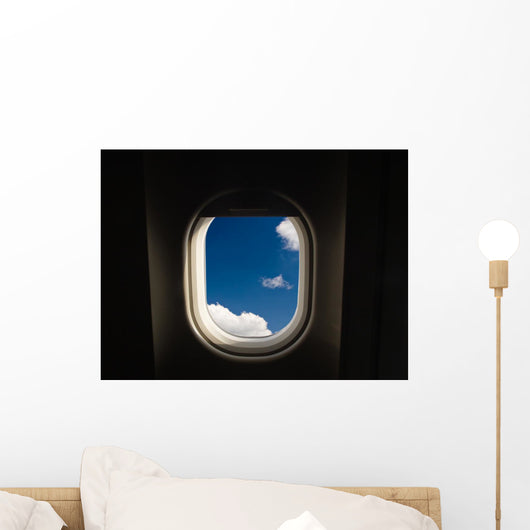 Airplane Window Wall Decal