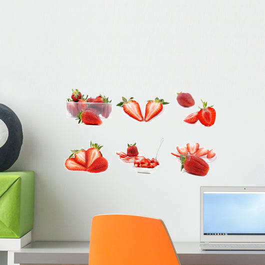 Leckere Erdbeeren Kollektion Wall Decal