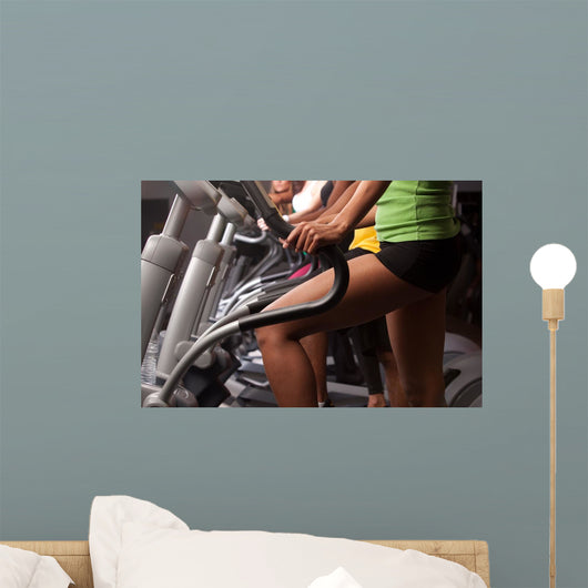 Up Exercising Wall Decal